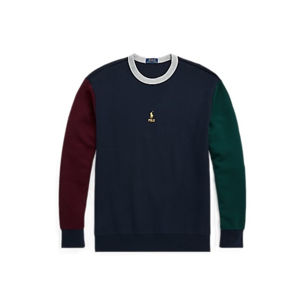 MENS POLO RALPH LAUREN CREW NECK 3XLT SWEATSHIRT~COLORBLOCK~NWT - Picture 3 of 4